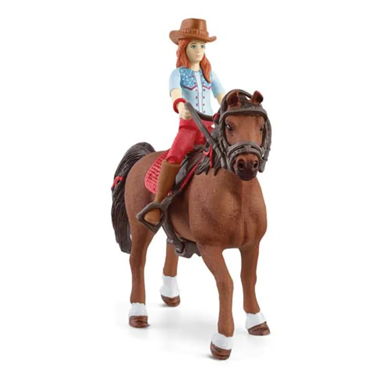 Schleich Horse Club Hannah and Cayenne Toy